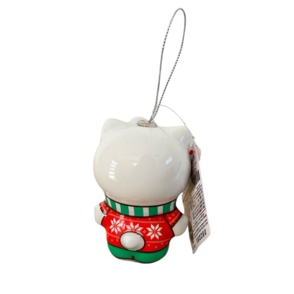Christmas Hello Kitty Decoupage Ornament 2024 - Picture 2 of 4